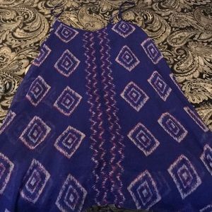 Billabong Purple Aztec Dress size Medium